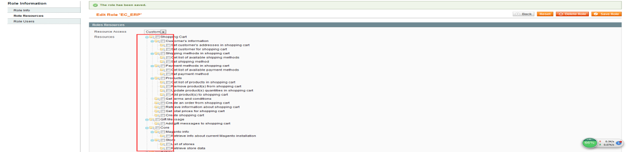 或者勾选部分权限