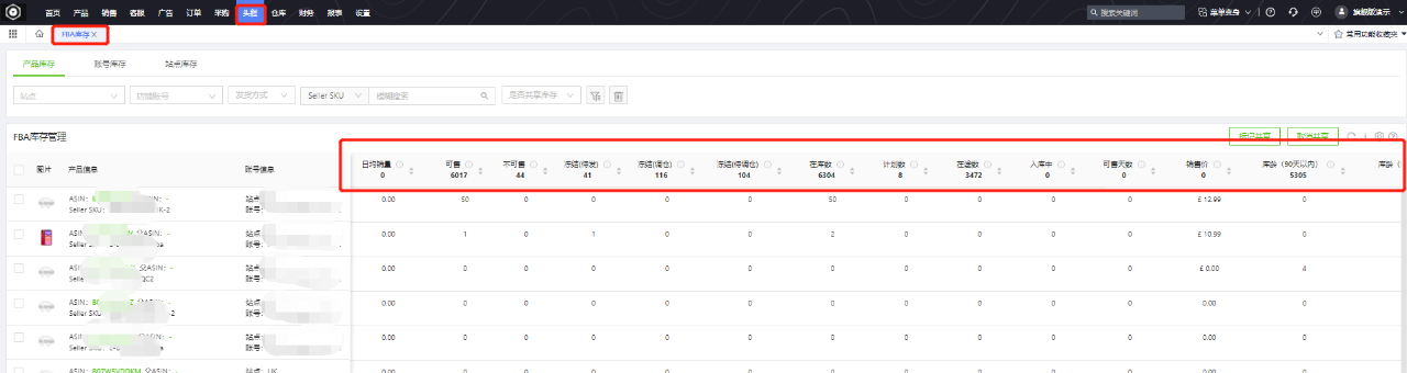 【FBA库存】功效