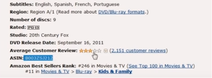 产品历史信息剖析